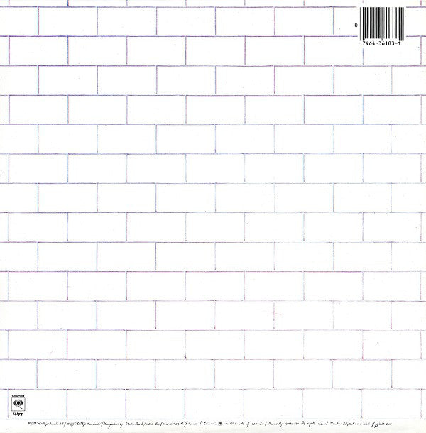 Pink Floyd : The Wall (LP,Album,Reissue)