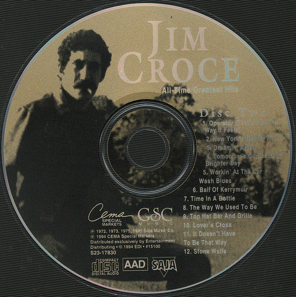 Jim Croce : 36 All-Time Greatest Hits (3xCD, Comp)