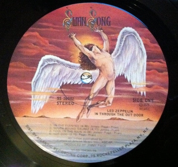Led Zeppelin : In Through The Out Door (LP, Album, "F")