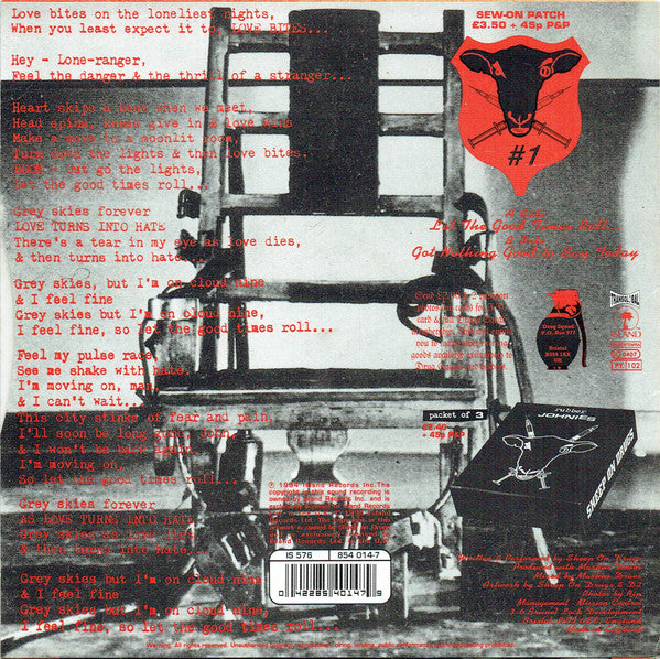 Sheep On Drugs : Let The Good Times Roll... (7", Single)