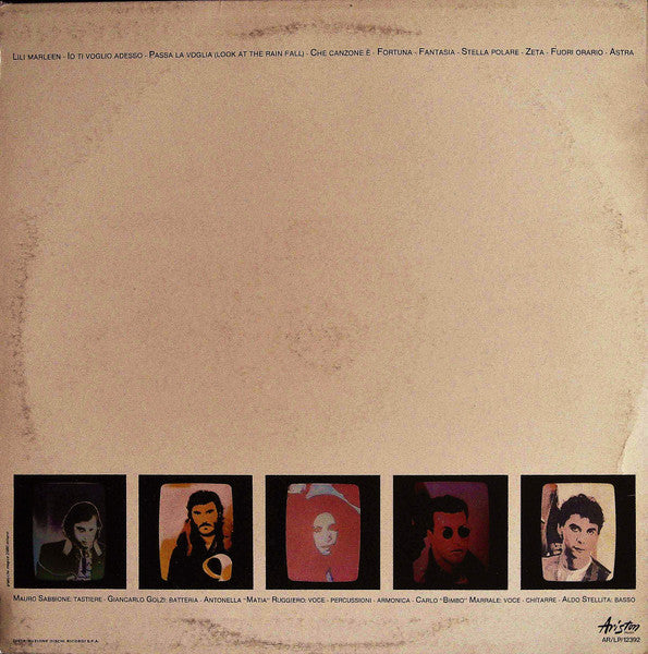Matia Bazar : ...Berlino ...Parigi ...Londra (LP,Album)