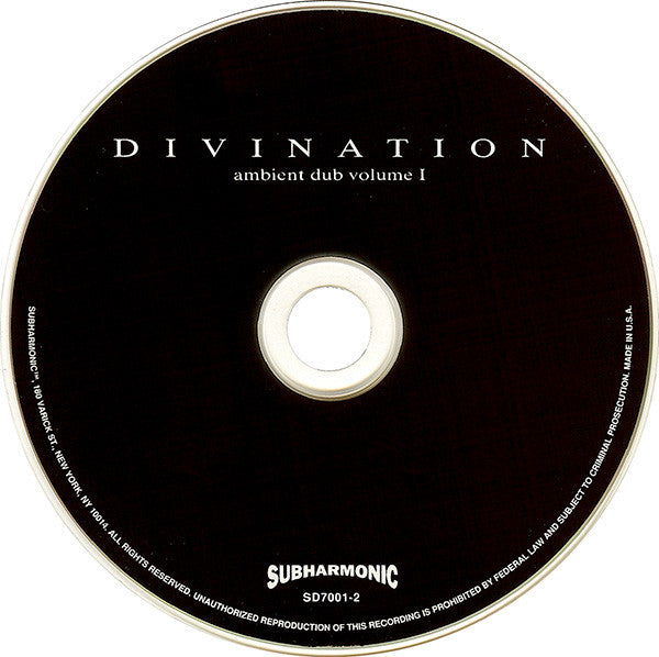 Divination : Ambient Dub Volume I (CD, Album)