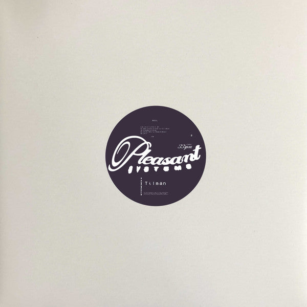 Tilman : Adventures EP (12",33 ⅓ RPM,EP,Stereo)
