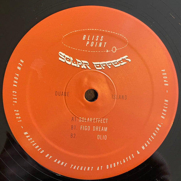 Duane Island : Solar Effect (12", 140)