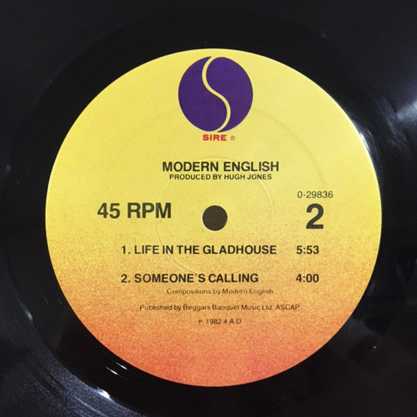 Modern English : I Melt With You (12", Maxi, RE)