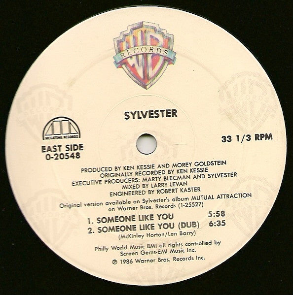 Sylvester : Someone Like You (12", Maxi, Spe)