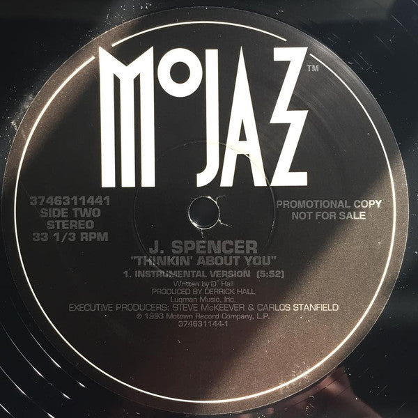 J. Spencer : Thinkin' About You (12", Promo)