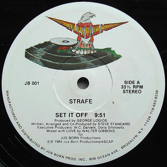 Strafe : Set It Off (12", Single)