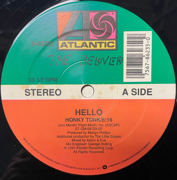 The Beloved : Hello (12")