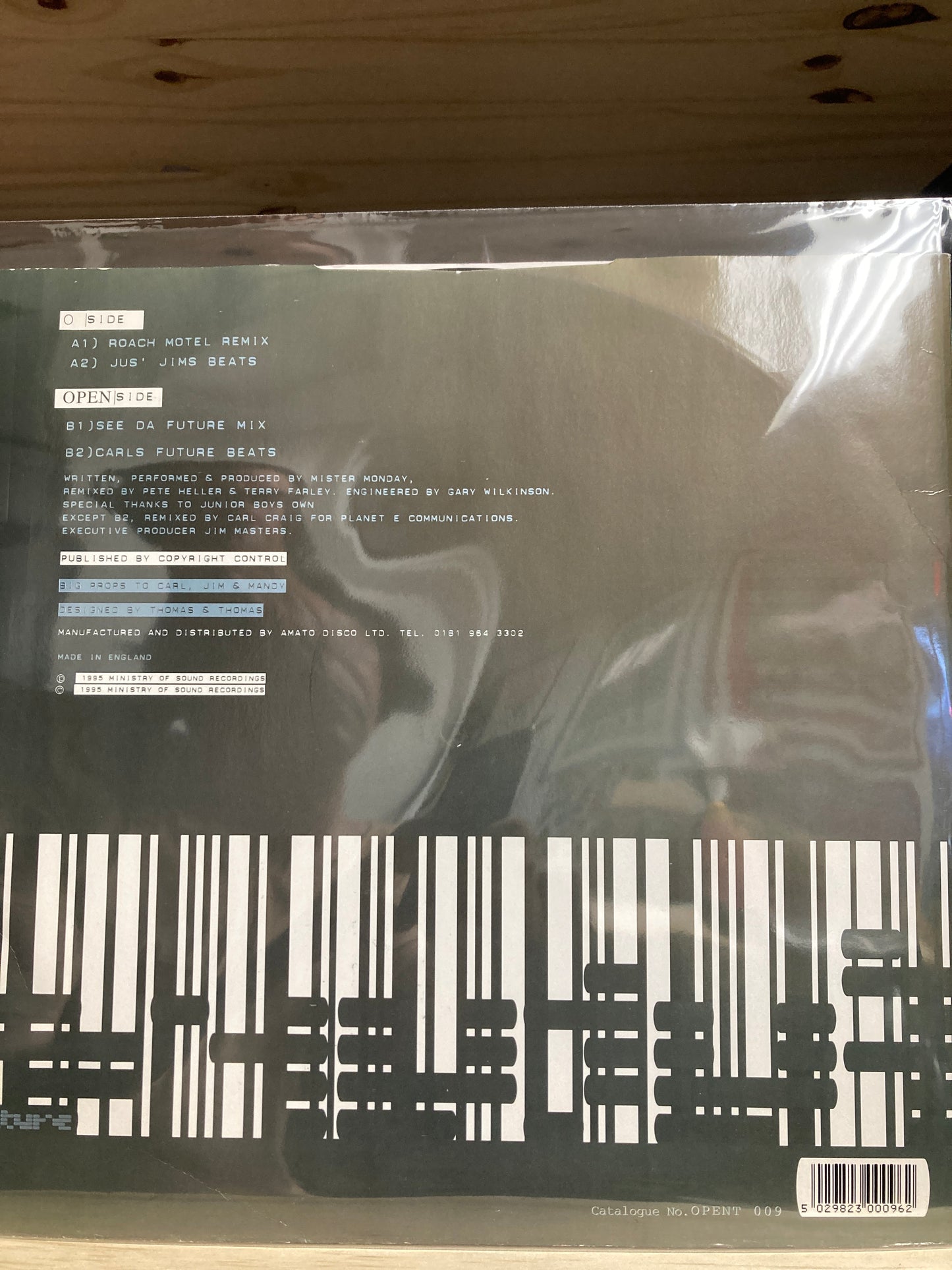 Mister Monday - Future (Remixes) - Vinyl EP