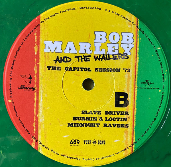 Bob Marley & The Wailers : The Capitol Session '73 (LP,Album,Limited Edition)