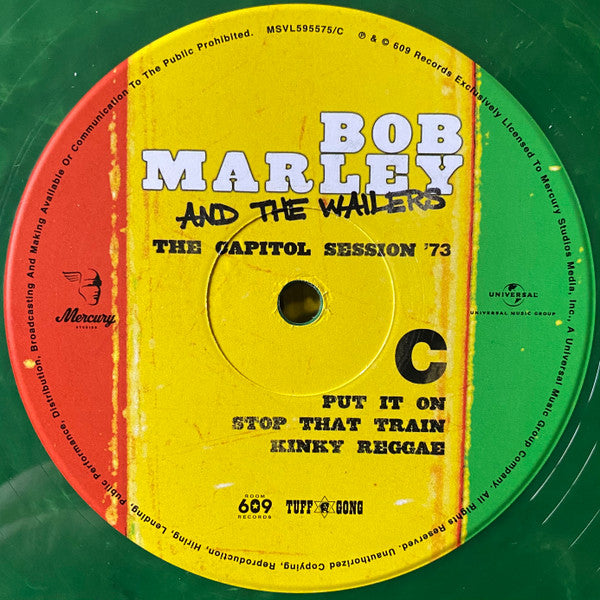 Bob Marley & The Wailers : The Capitol Session '73 (LP,Album,Limited Edition)