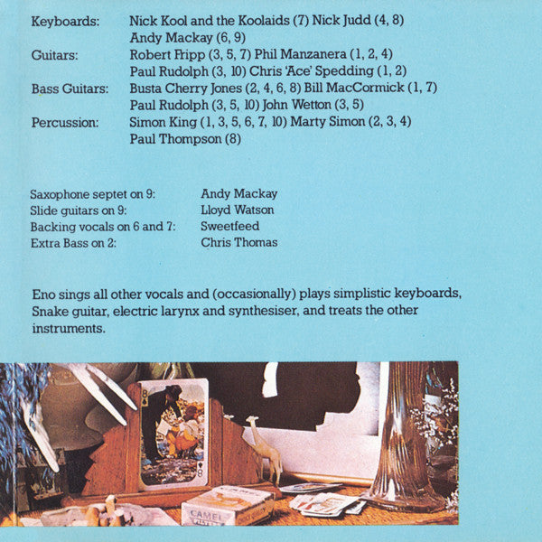 Eno* : Here Come The Warm Jets (CD, Album)