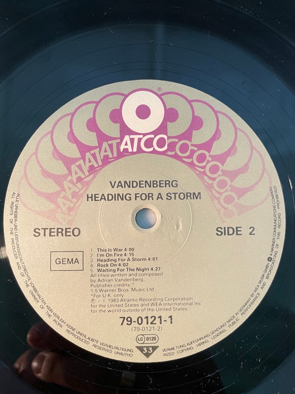 Vandenberg : Heading For A Storm (LP, Album)