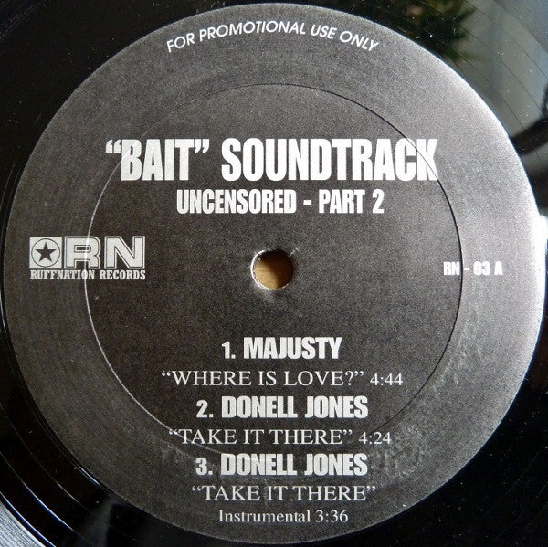 Various : "Bait" Soundtrack Uncensored - Part 2 (12",33 ⅓ RPM,Promo)