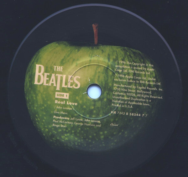 The Beatles : Real Love (7", Single)