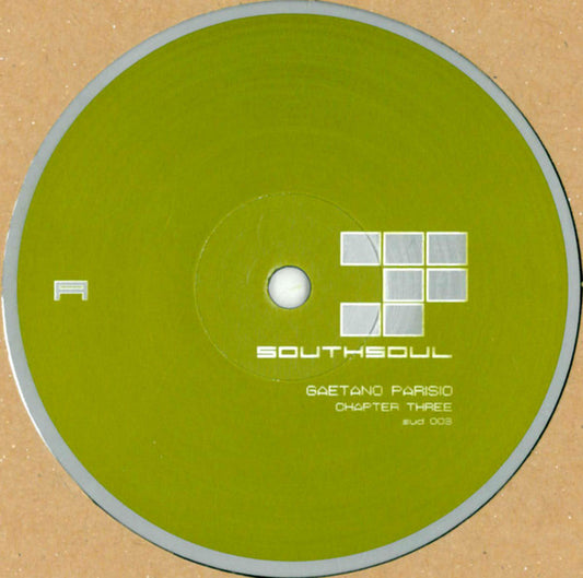 Gaetano Parisio : Chapter Three (12")