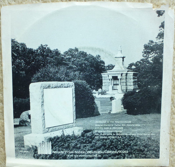Third Rail (4) : It's Over Now / Dark Ages (7", Blu)