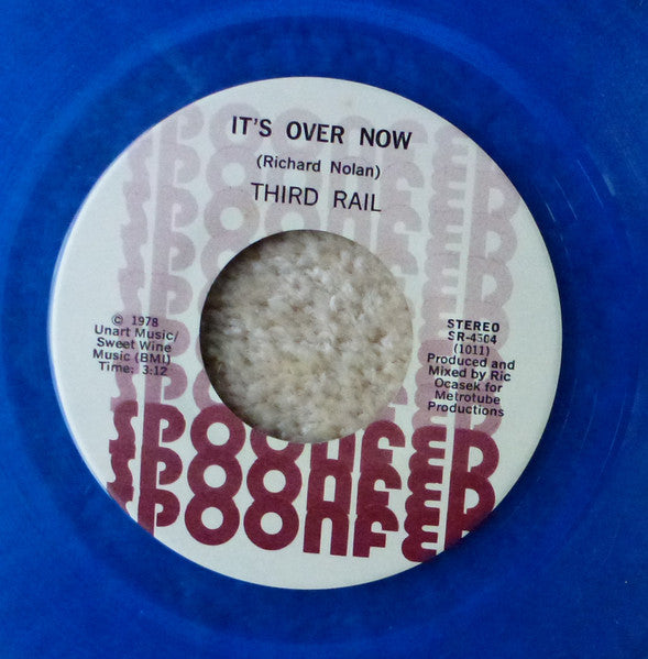 Third Rail (4) : It's Over Now / Dark Ages (7", Blu)