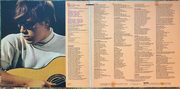 José Feliciano : That The Spirit Needs (Of Muse And Man) (LP, Album, Roc)