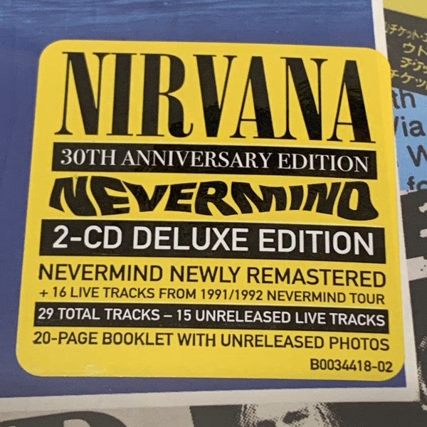 Nirvana : Nevermind (CD, Album, RE, RM + CD + Dlx, 30t)