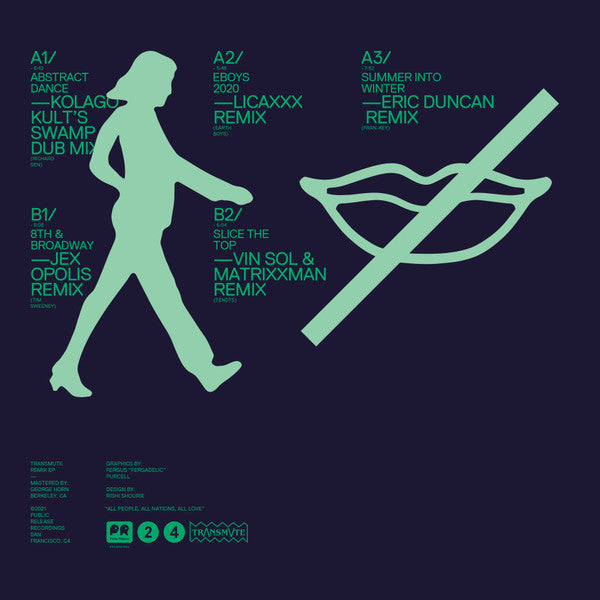 Various : Transmute Remix EP (12", EP)