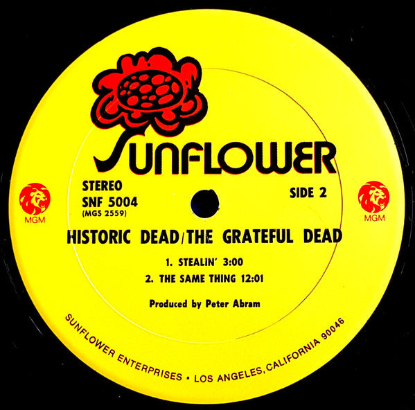 Grateful Dead, The : Historic Dead (LP,Album,Stereo)