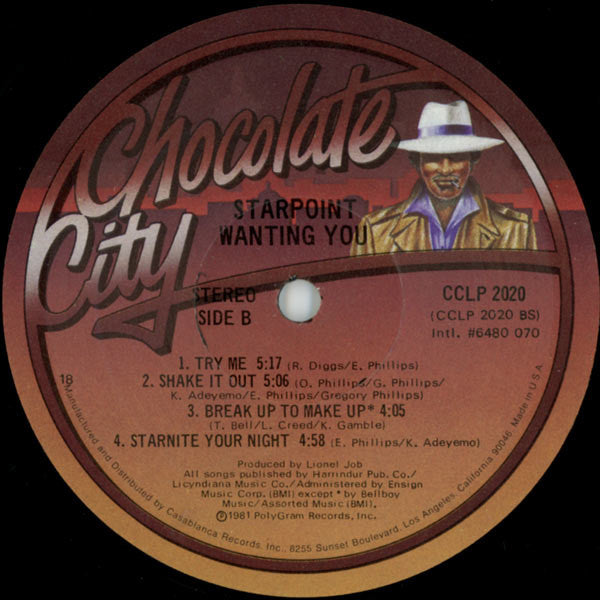 Starpoint : Wanting You (LP, Album, 18)