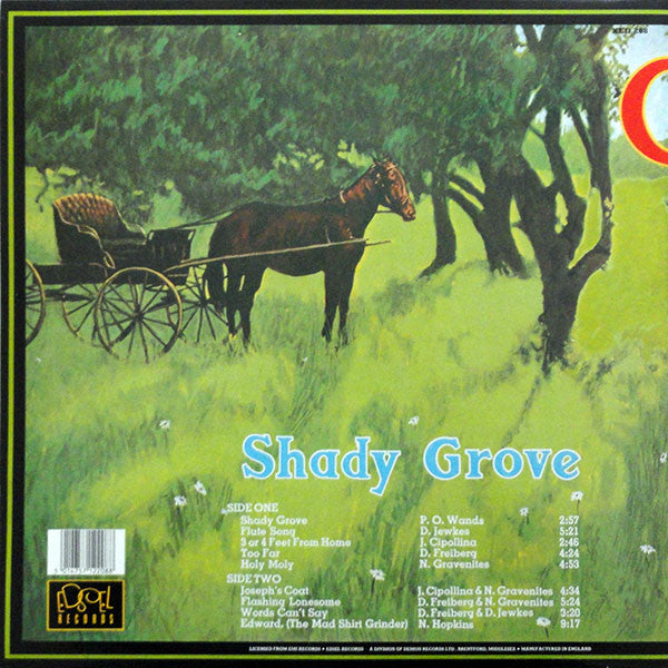 Quicksilver* : Shady Grove (LP, Album, RE, Gat)