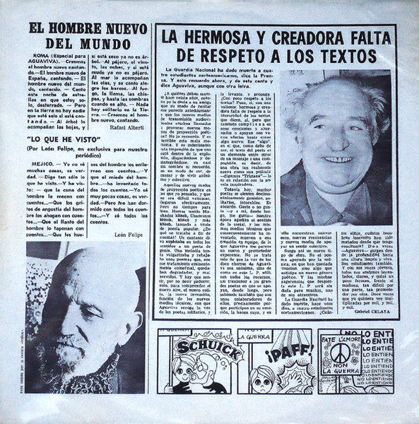 Aguaviva : Cada Vez Más Cerca (LP, Album, Gat)