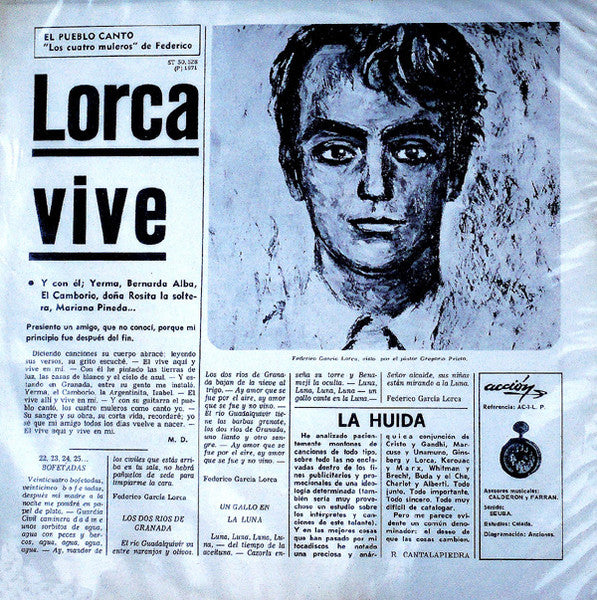 Aguaviva : Cada Vez Más Cerca (LP, Album, Gat)