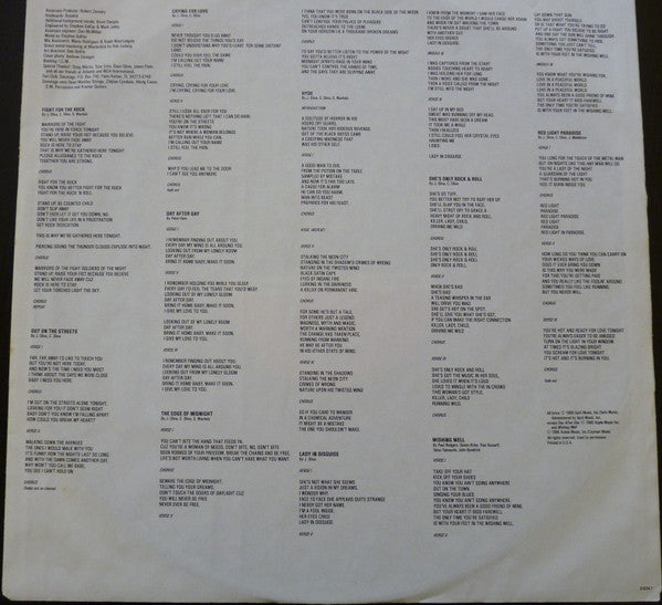 Savatage : Fight For The Rock (LP, Album, Spe)