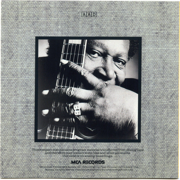 B.B. King : Live At San Quentin (CD, Album)