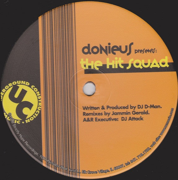 Donieus : The Hit Squad (12")