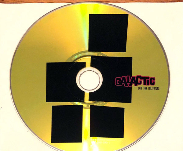 Galactic : Late For The Future (CD, Album, Dig)