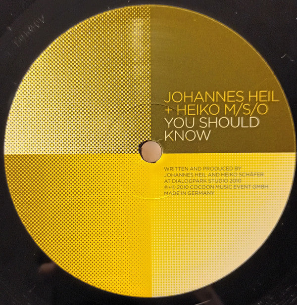 Ahmet Sisman / Johannes Heil + M/S/O : Hey Now / You Should Know (10",33 ⅓ RPM)