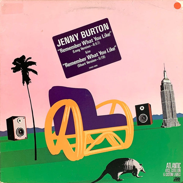 Jenny Burton : Remember What You Like (12", Promo)
