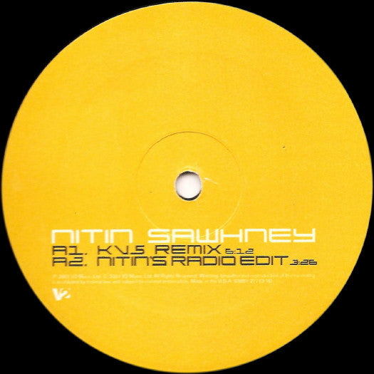 Nitin Sawhney : Sunset (12")