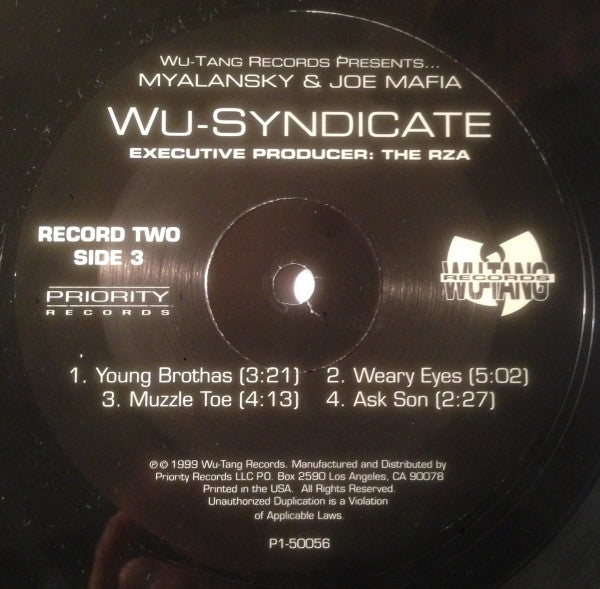 Myalansky & Joe Mafia In Wu-Syndicate* : Wu-Syndicate (2xLP, Album)