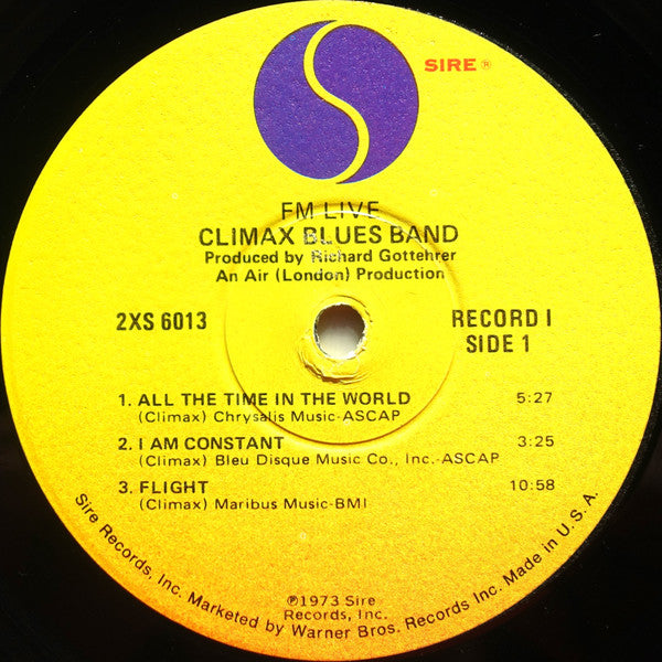 Climax Blues Band : FM/Live (2xLP, Album, RE)