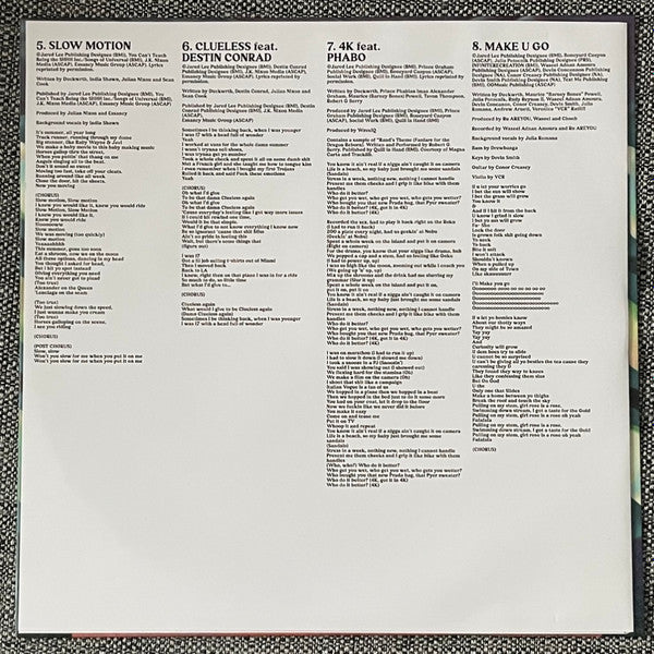 Duckwrth : SG8* (12", EP, Tur)