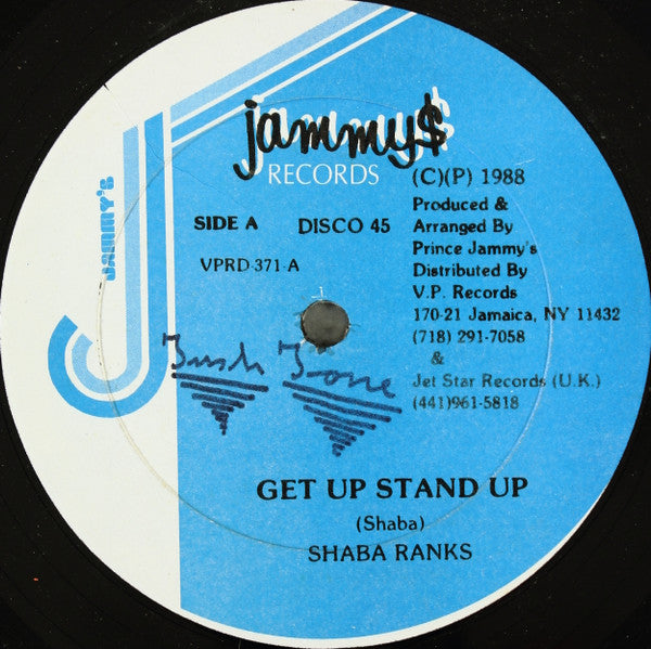 Shaba Ranks* : Get Up Stand Up (12")