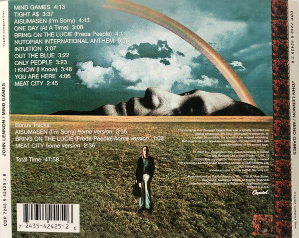John Lennon : Mind Games (CD, Album, RE, RM, Rem)