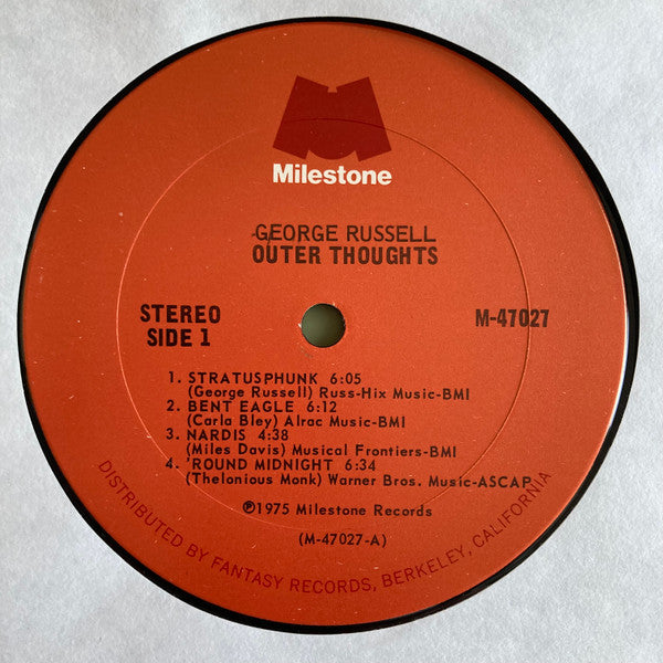 George Russell : Outer Thoughts (2xLP, Comp, RM)