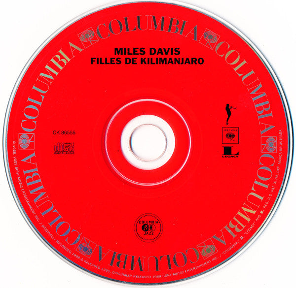 Miles Davis : Filles De Kilimanjaro (CD, Album, RE, RM)