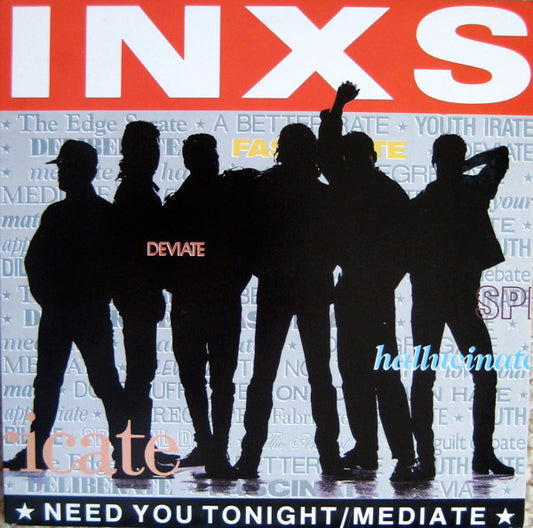 INXS : Need You Tonight / Mediate (12", Single)