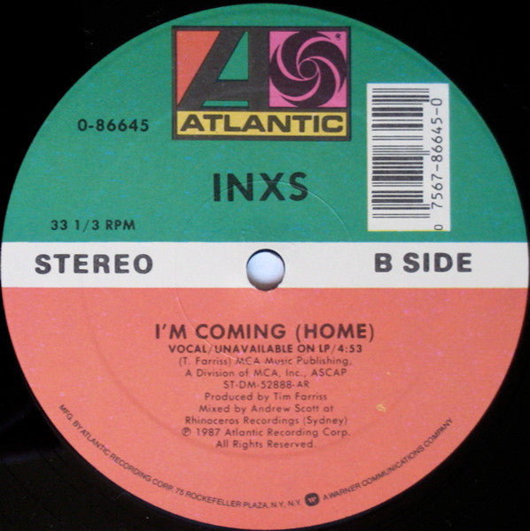 INXS : Need You Tonight / Mediate (12", Single)