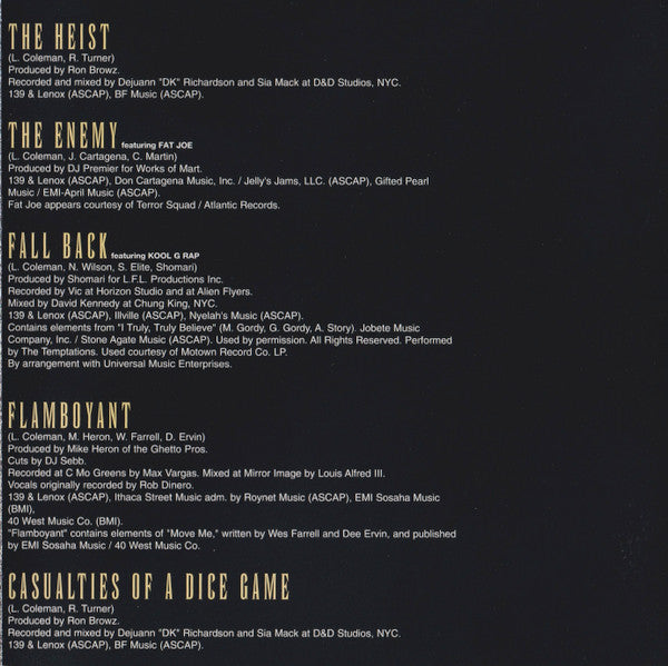 Big L : The Big Picture (1974-1999) (CD, Album, RE)