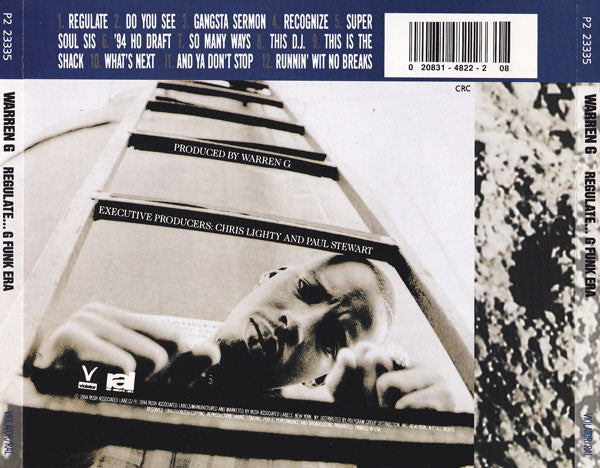 Warren G : Regulate... G Funk Era (CD, Album, Club)