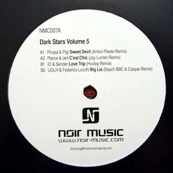 Various : Dark Stars Volume 5 (12",33 ⅓ RPM)